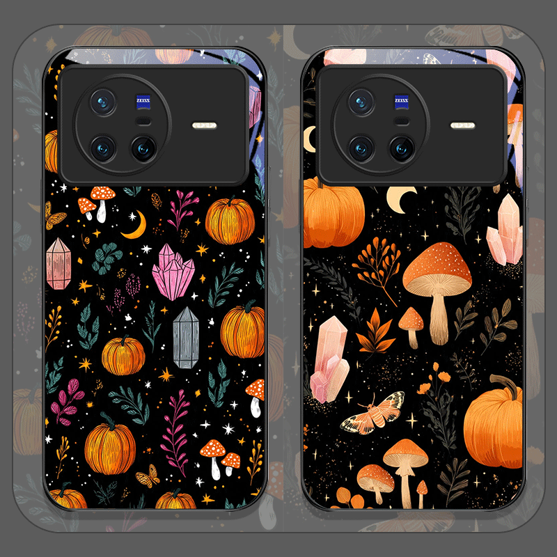 Oppo Find X8 - Creatieve telefoonhoes van gehard glas met