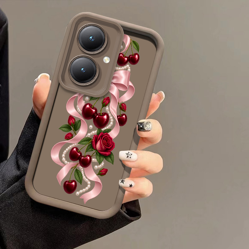 Cartoon kersen strik patroon t - Vivo Y28 recensie en prijs