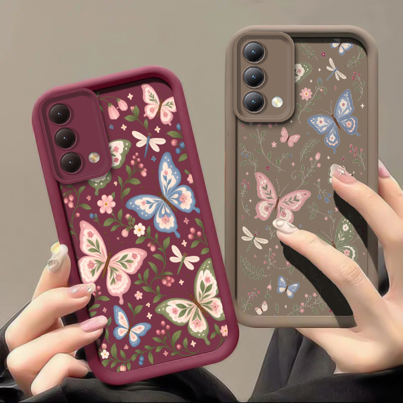 Bloemen- en vlinderprint telef - Realme C67 recensie en prijs