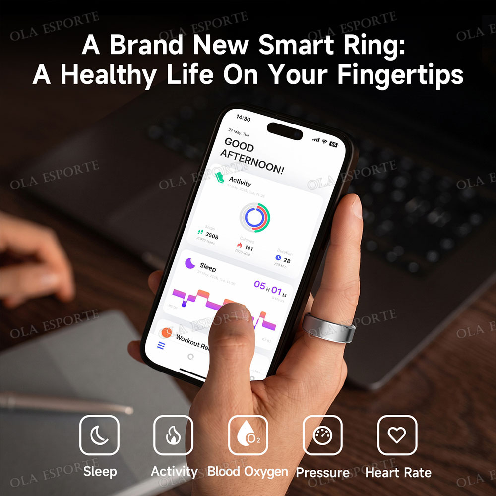 R09 Smart Ring voor mannen en  - Temperature Ring Skin recensie en prijs